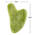 Gua Sha en pierre de jade, rituel visage anti-fatigue