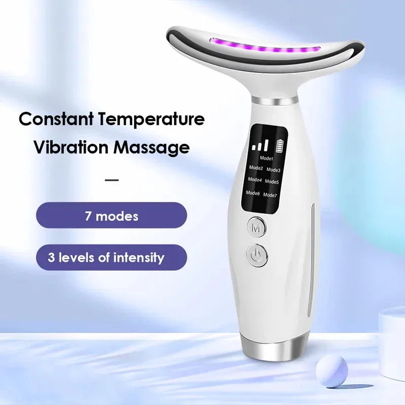 Appareil Lifting Visage & Cou — Microcourant Raffermissant.